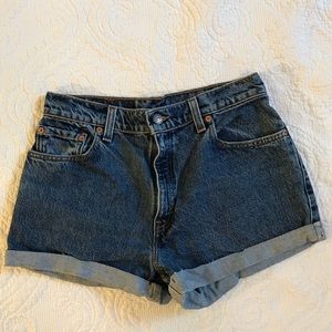 Levi’s High Waisted Shorts